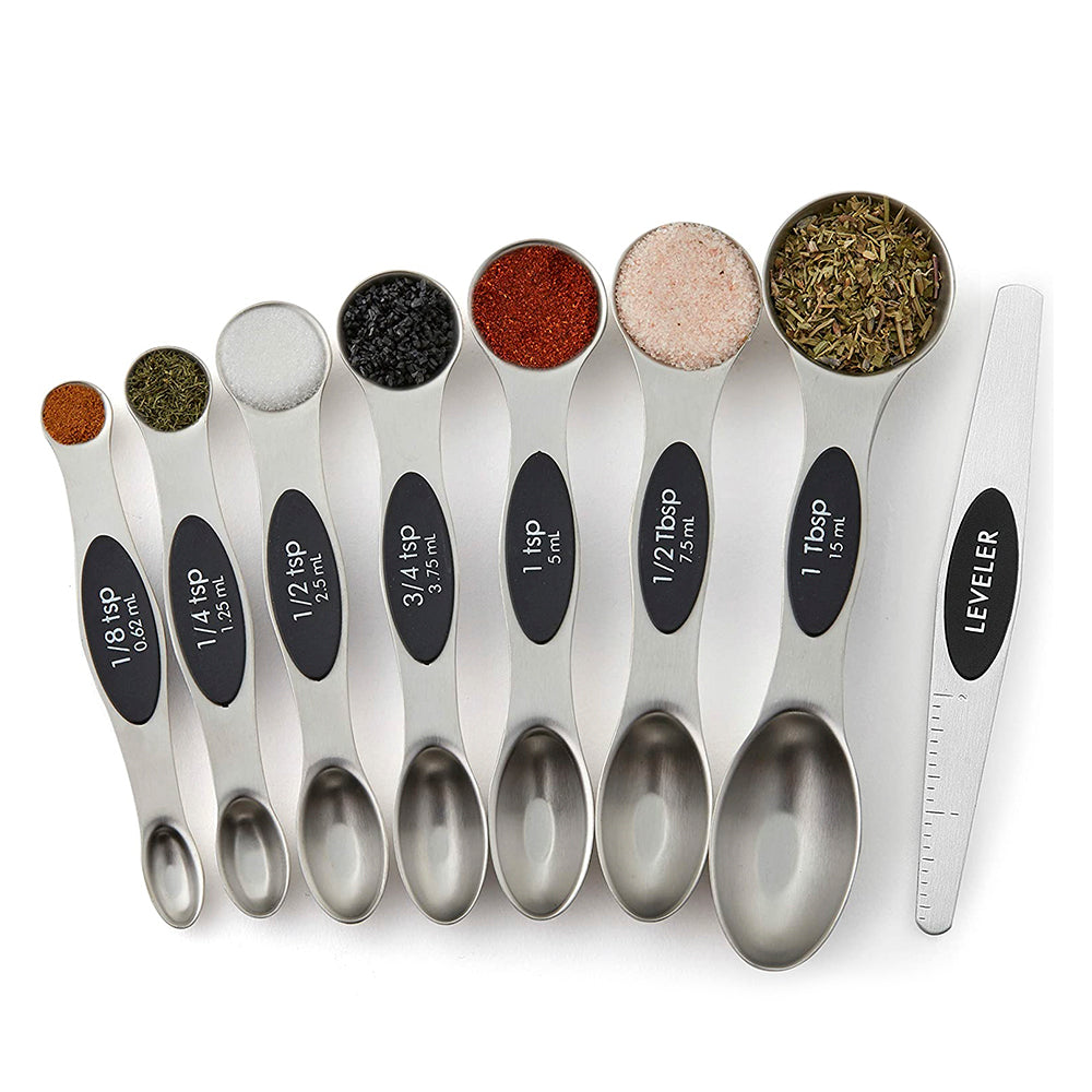 Magnetic Measuring Spoon Set • ملاعق القياس المغناطيسية - plantnmore