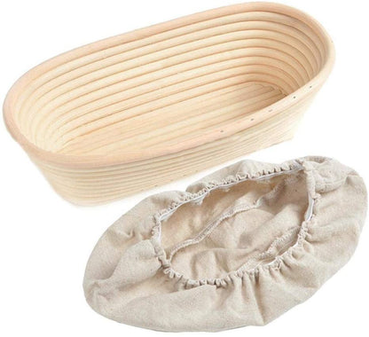 Oval Sourdough Banneton  • سلة تخمير الخبز البيضاوية - plantnmore