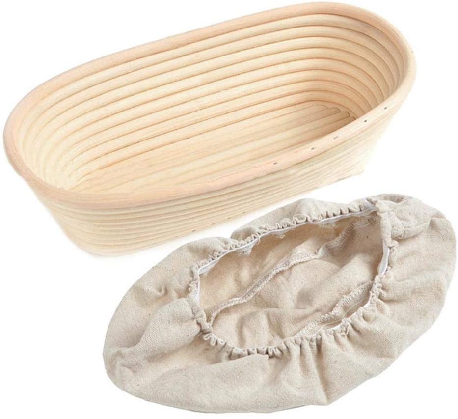 Oval Sourdough Banneton  • سلة تخمير الخبز البيضاوية - plantnmore