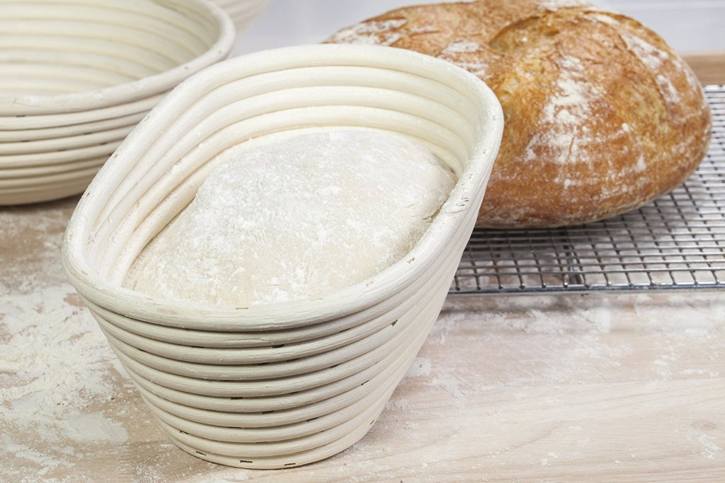 Oval Sourdough Banneton  • سلة تخمير الخبز البيضاوية - plantnmore