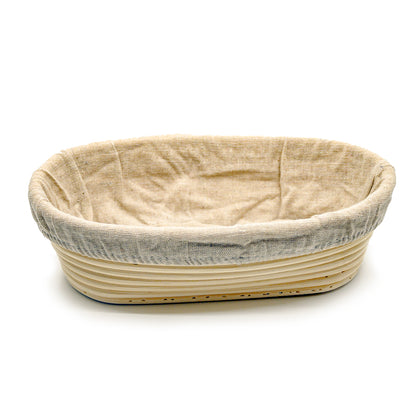 Oval Sourdough Banneton  • سلة تخمير الخبز البيضاوية - plantnmore