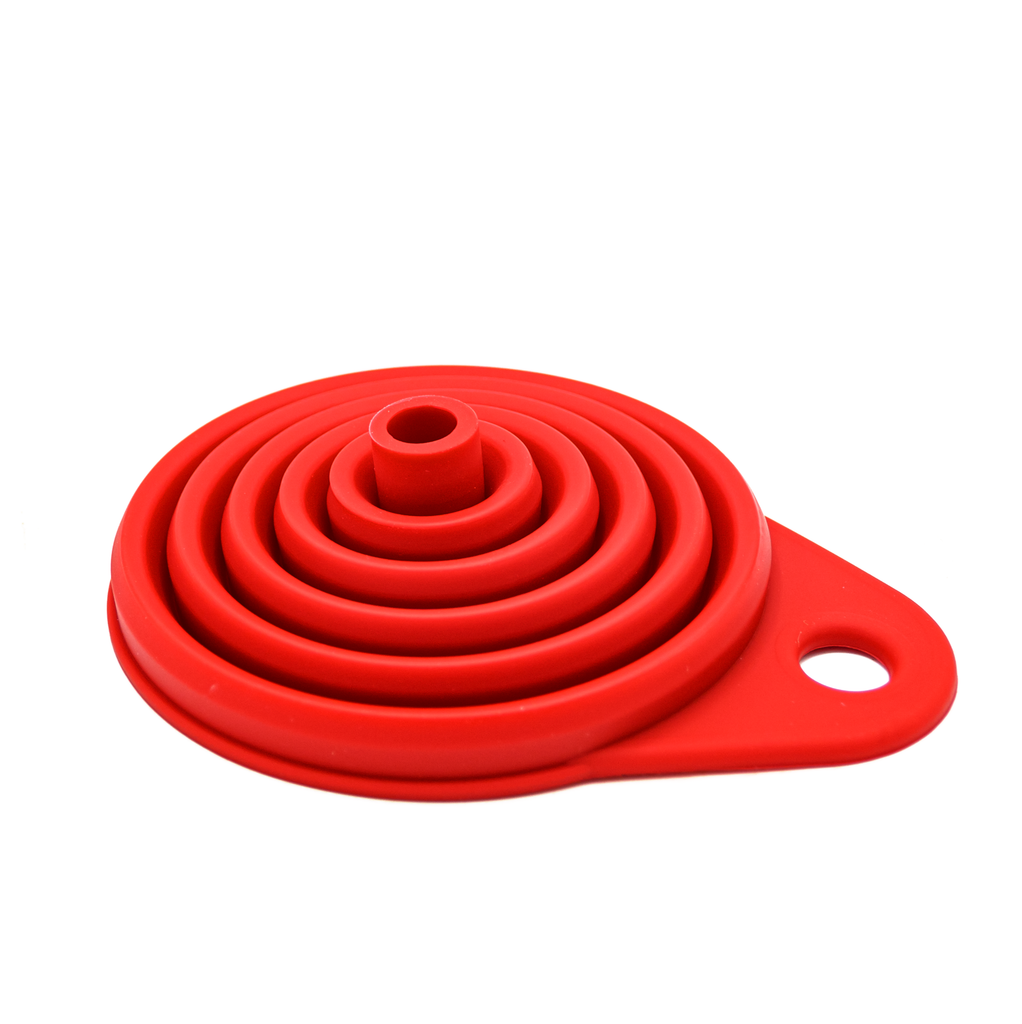 Foldable Funnel 2pc Set •  قمع مرن حجمين - plantnmore