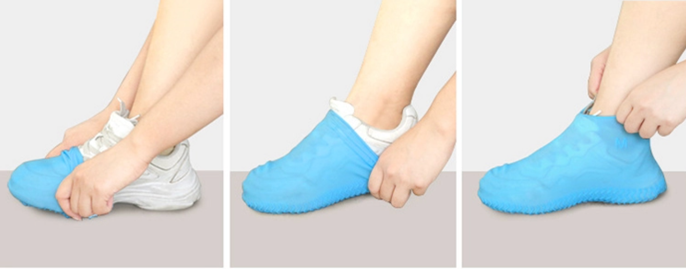 Grey Shoe Protection Covers • غطاء حماية للأحذية رمادي - plantnmore