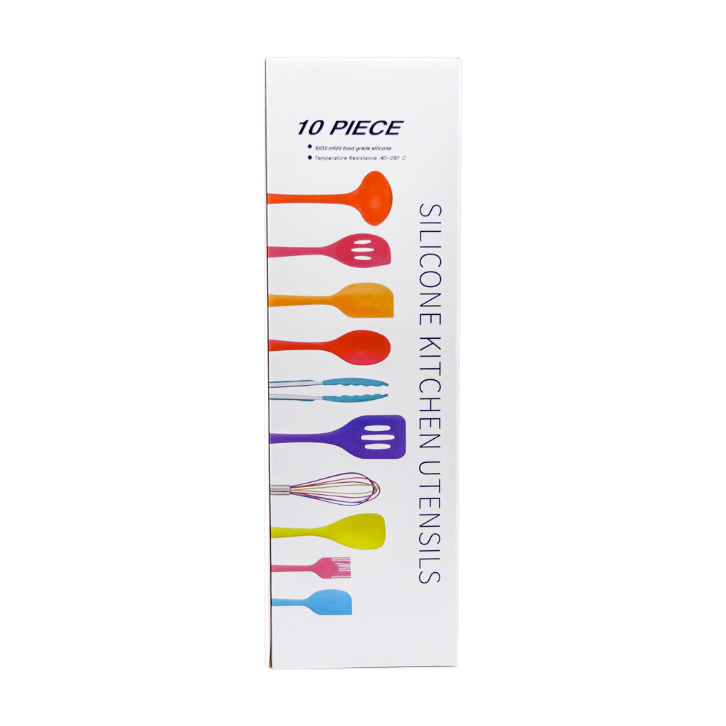 Rainbow Silicone Cooking Set • عدة الطبخ المتكاملة - plantnmore