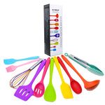 Rainbow Silicone Cooking Set • عدة الطبخ المتكاملة - plantnmore