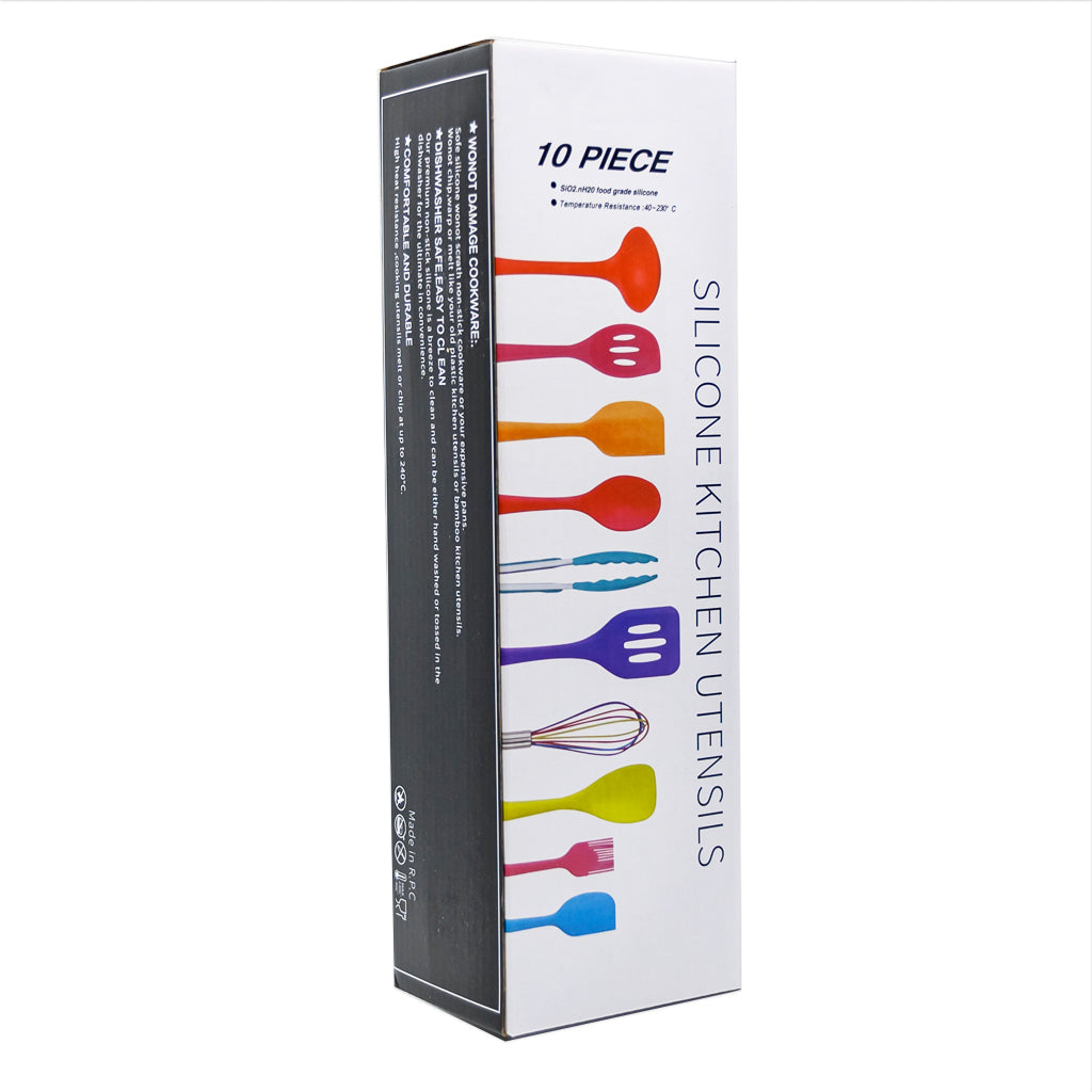 Rainbow Silicone Cooking Set • عدة الطبخ المتكاملة - plantnmore